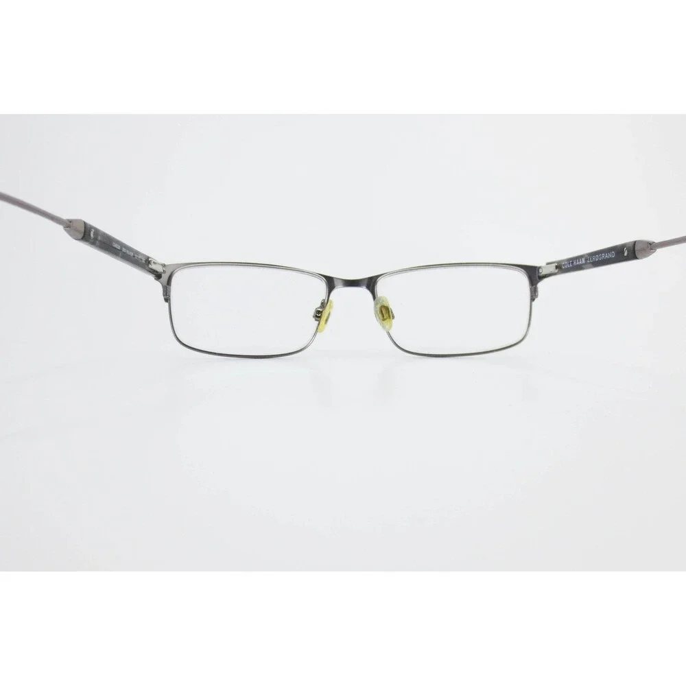 Cole Haan Zerogrand CH4038 001 Black Marble Rectangular Eyeglasses 53-17-140